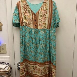 Boutique Brand Summer Swing Dress Size Small